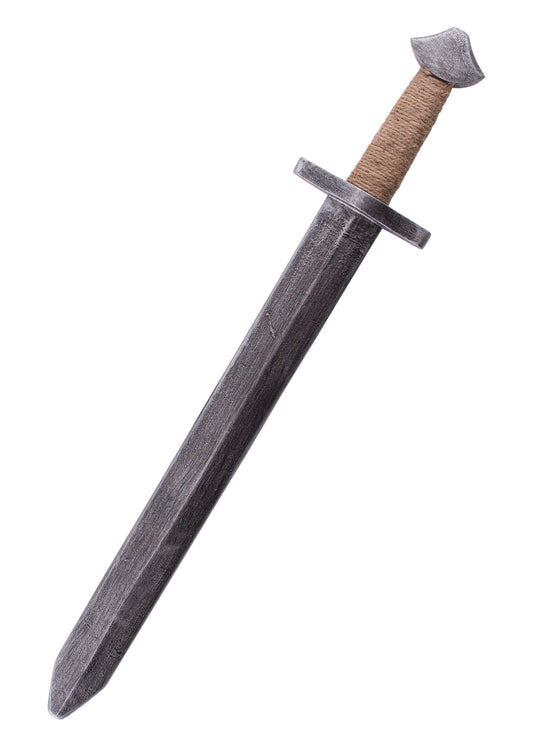 Kinder Ritterschwert aus Holz mit Jute-Griffwicklung