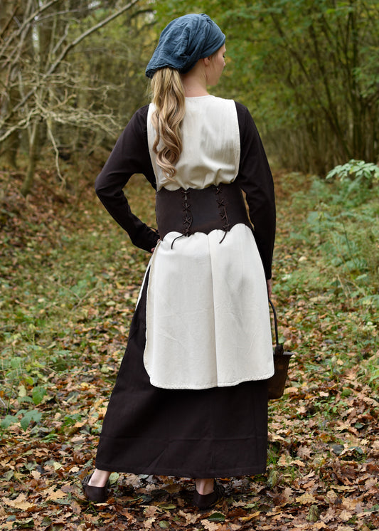 Schnuermieder-Guertel aus Leder