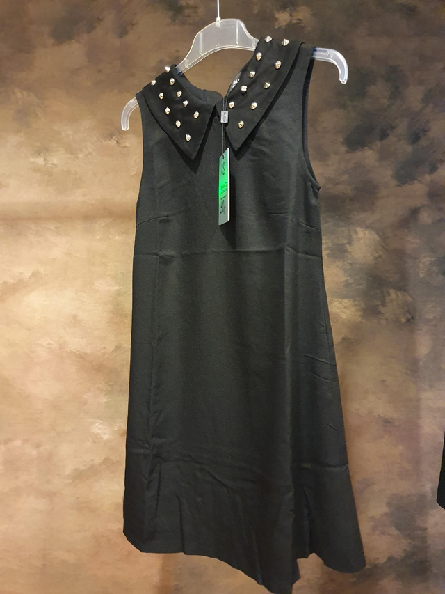 Kleid "Alternativ Black" – Rock’n’Roll Gothic Vibes in Schwarz