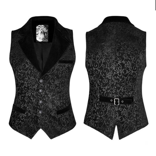 Weste Blackthorn Sounds – Viktorianische Eleganz für stilvolle Herren