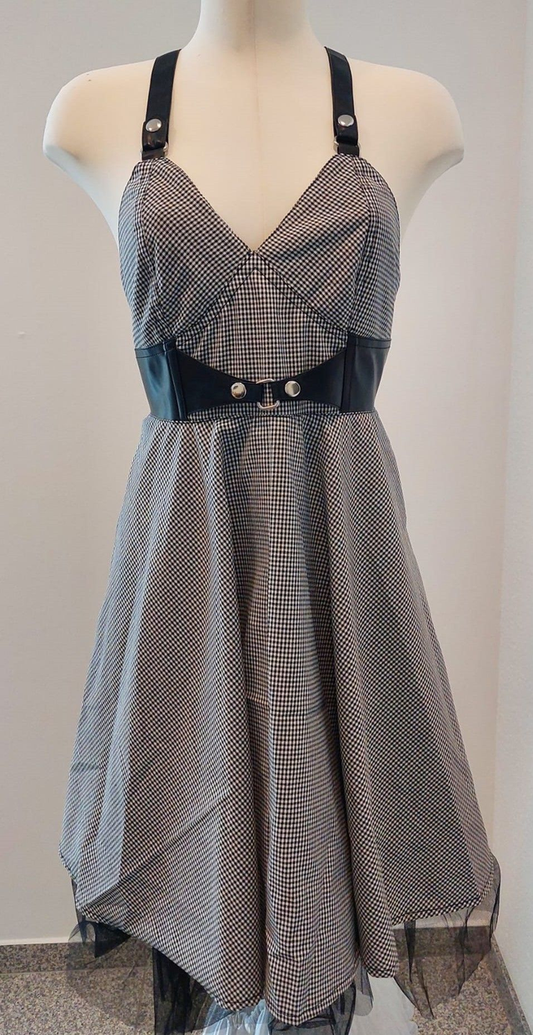 Jelena Retro Kleid Gothic