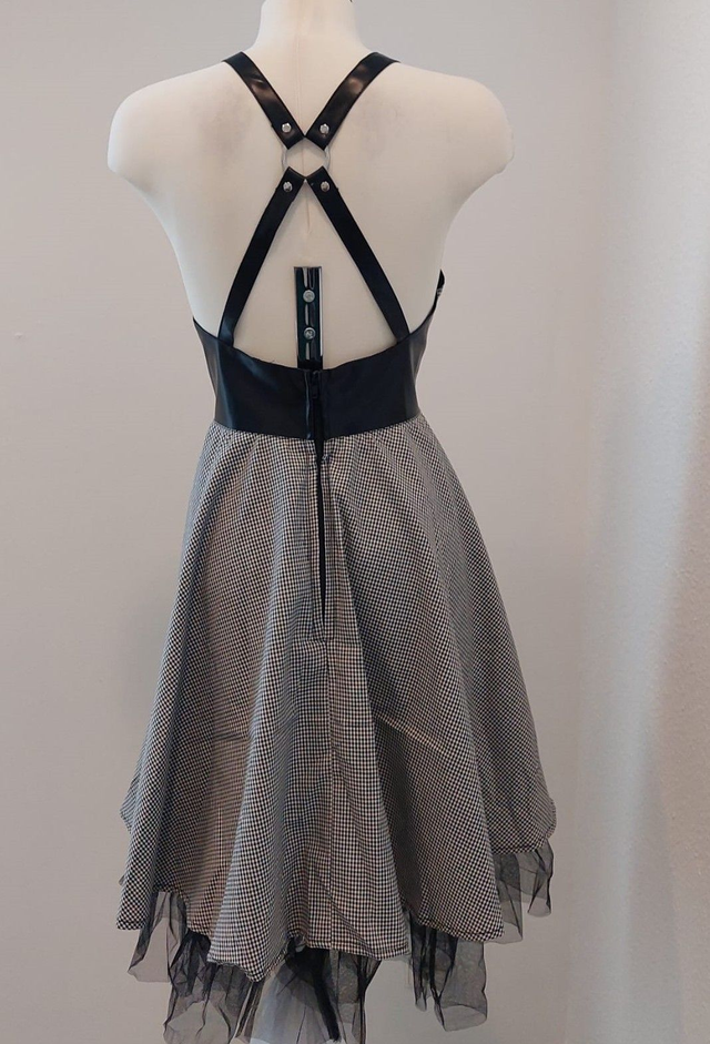 Jelena Retro Kleid Gothic