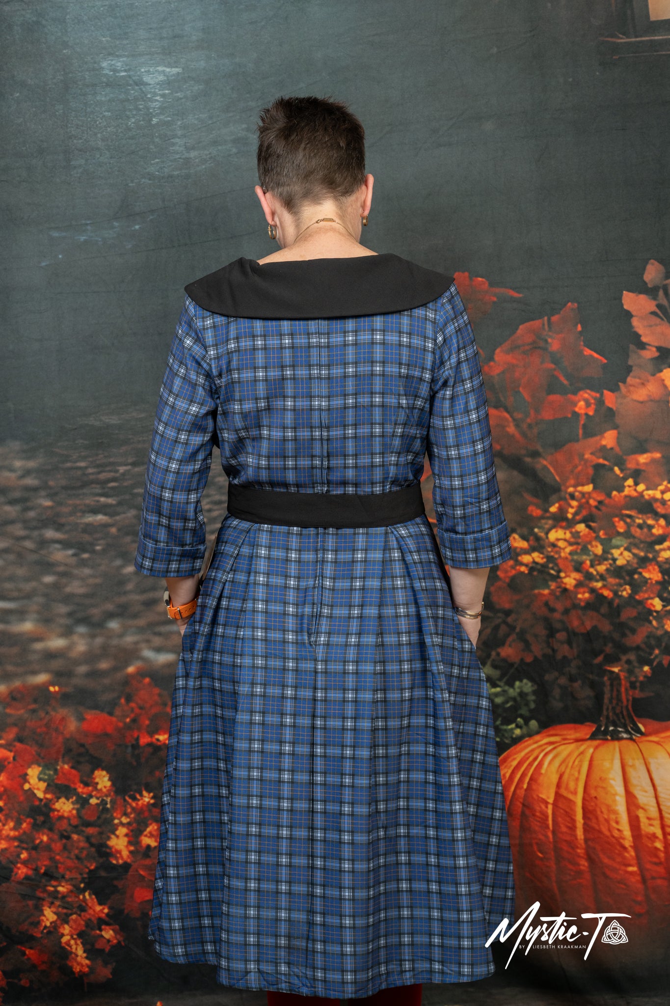 Tartan Swing Dress Timeless