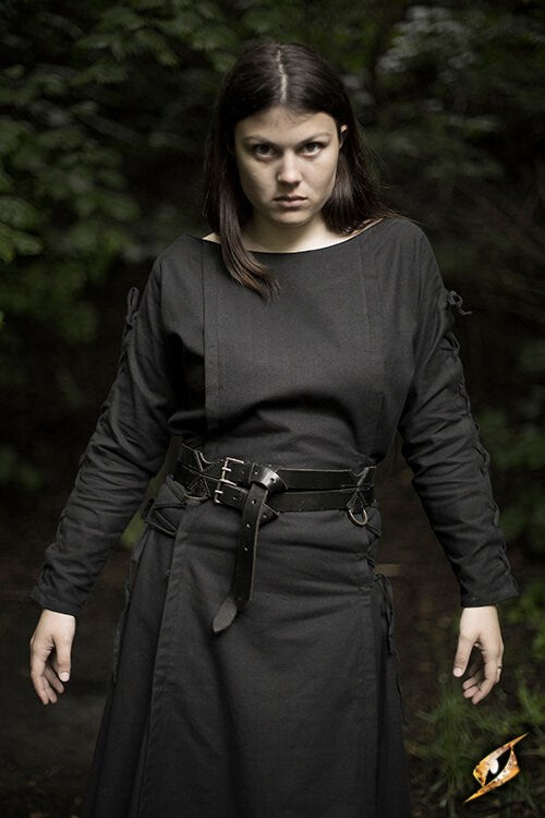 Priestess Dress Schwarz