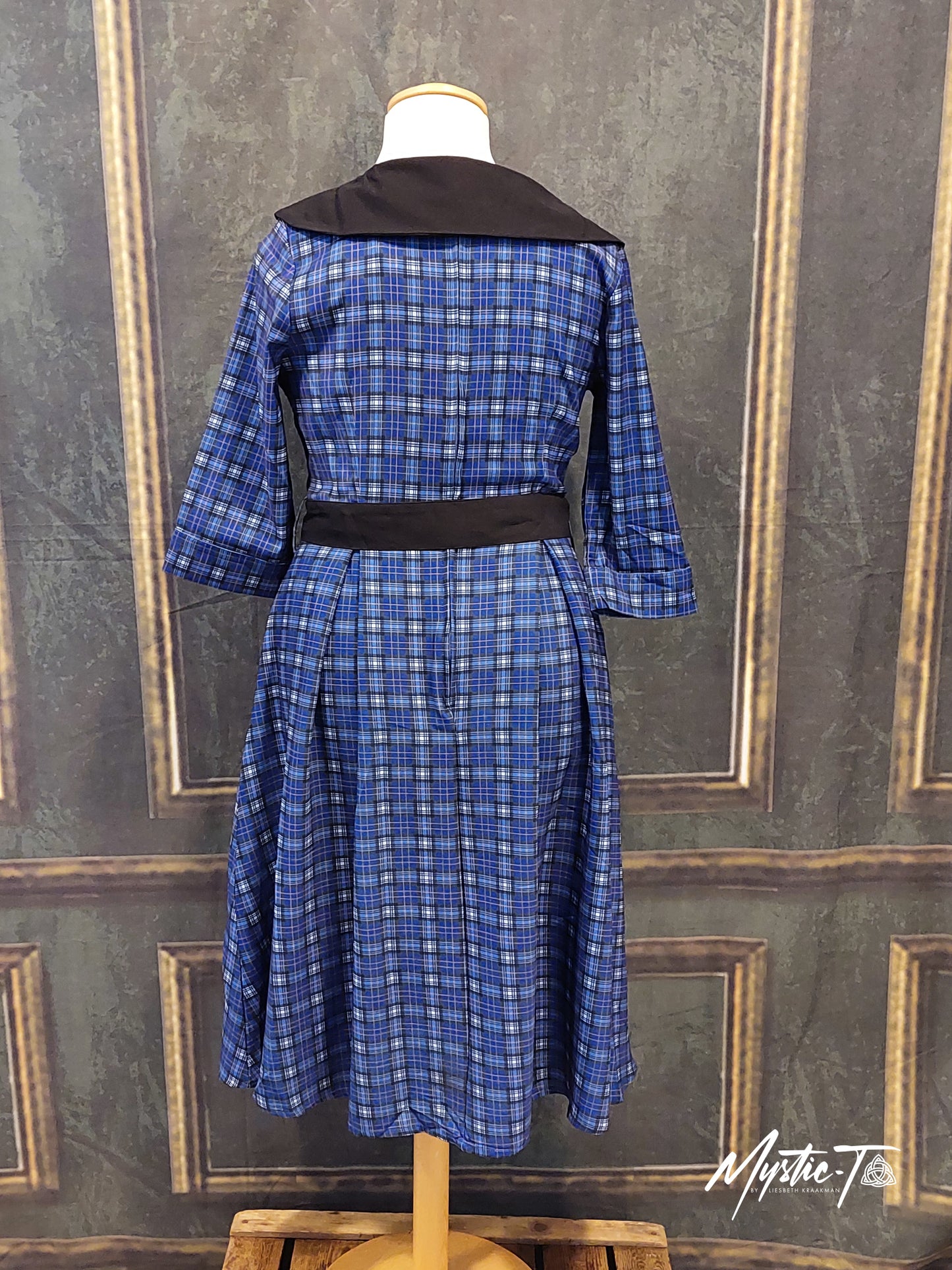 Tartan Swing Dress Timeless