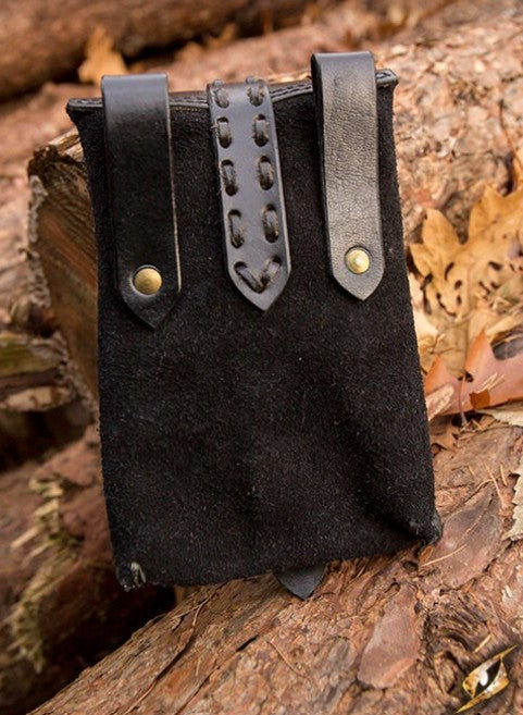 Mittelalter Händler-Wildledertasche