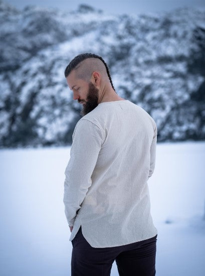 Mittelalter Hemd "Elfriede", Natur