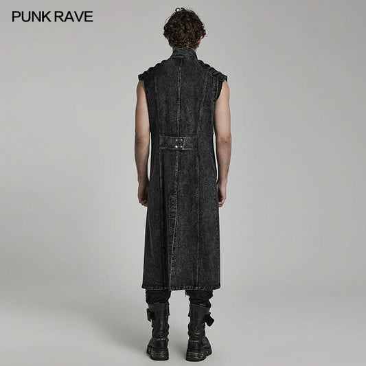 PunkRave Ärmelloser Mantel Veyron