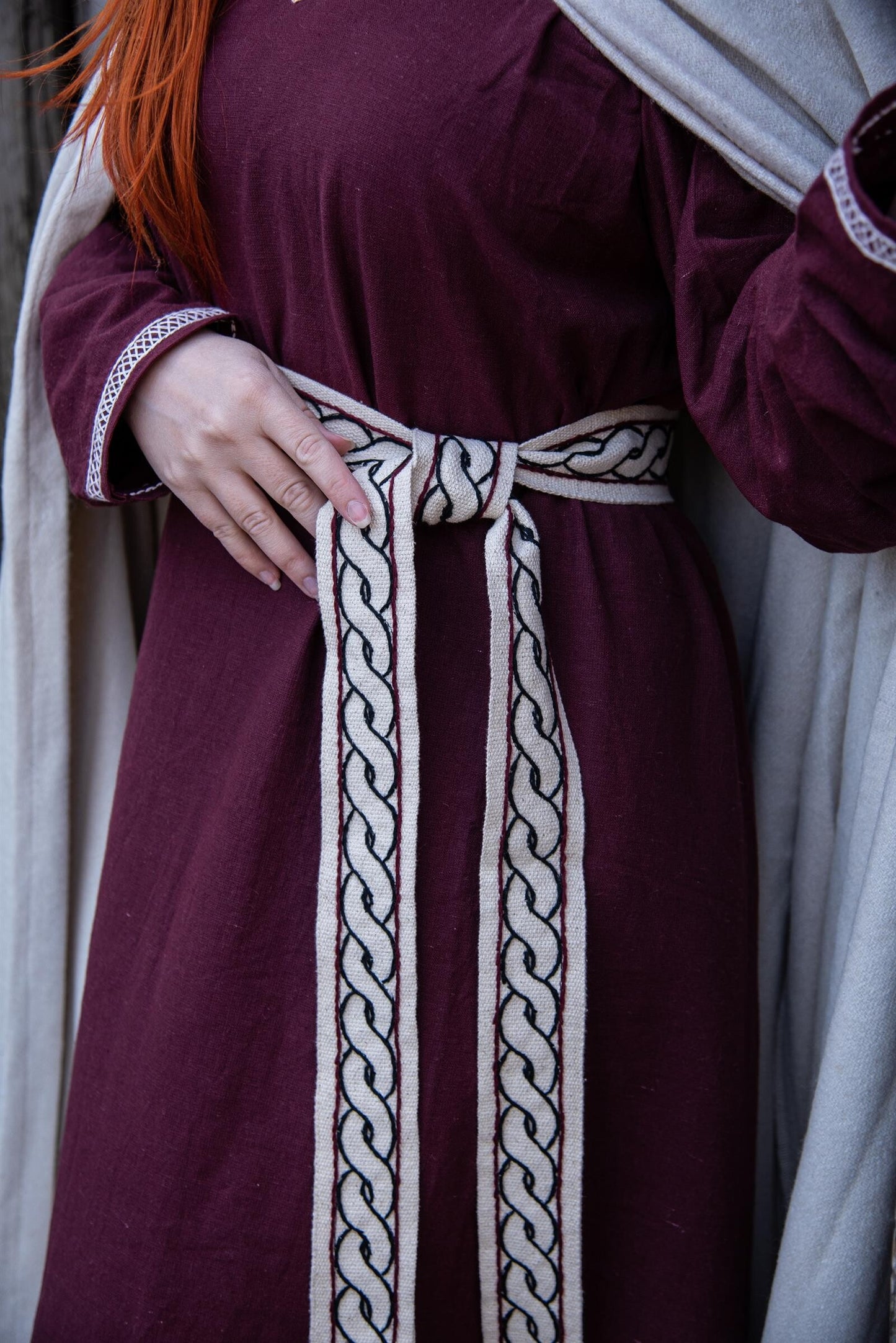 Wikinger-Stoffgürtel mit Ziermuster