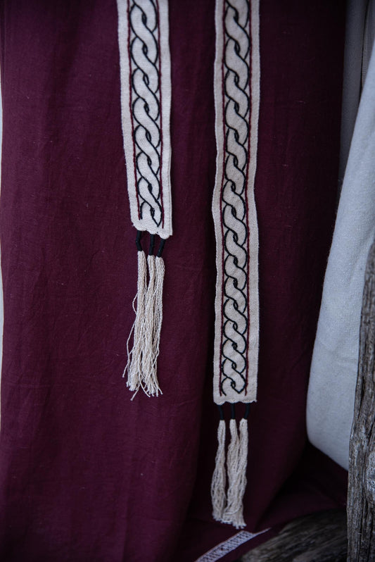 Wikinger-Stoffgürtel mit Ziermuster