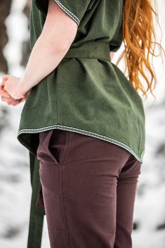 Wikinger Tunika Damen Grün