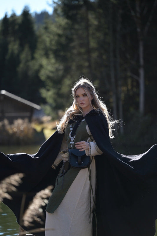 Überkleid Schürze Grün