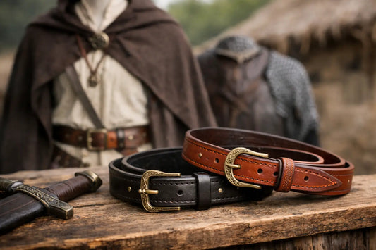 Leder Gürtel Mittelalter für dein Gewand