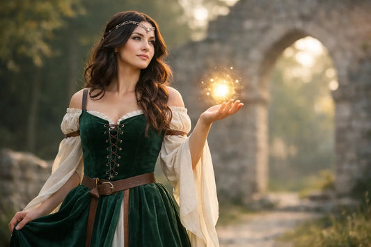 Mittelalter Kleid für Damen mit Stil und Magie