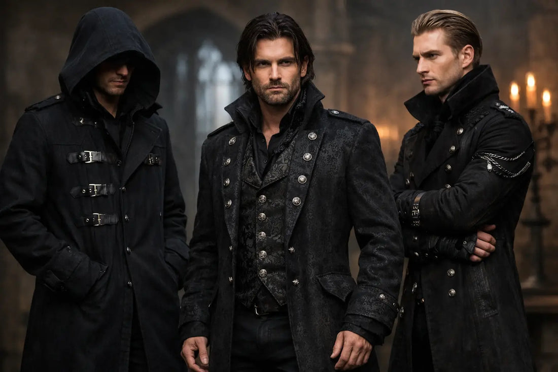 Die besten Gothic-Mäntel für Herren finden