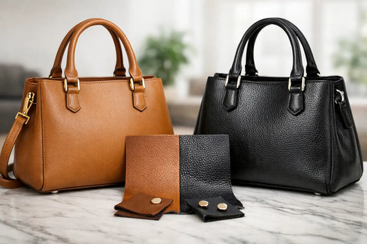 Kunstleder oder Echtleder Taschen richtig wählen
