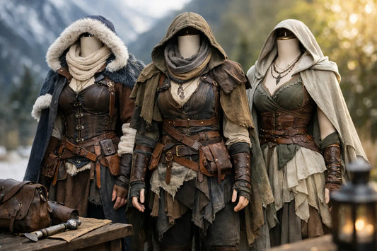 Fantasy-Outfit schichten für Stil bei jedem Wetter