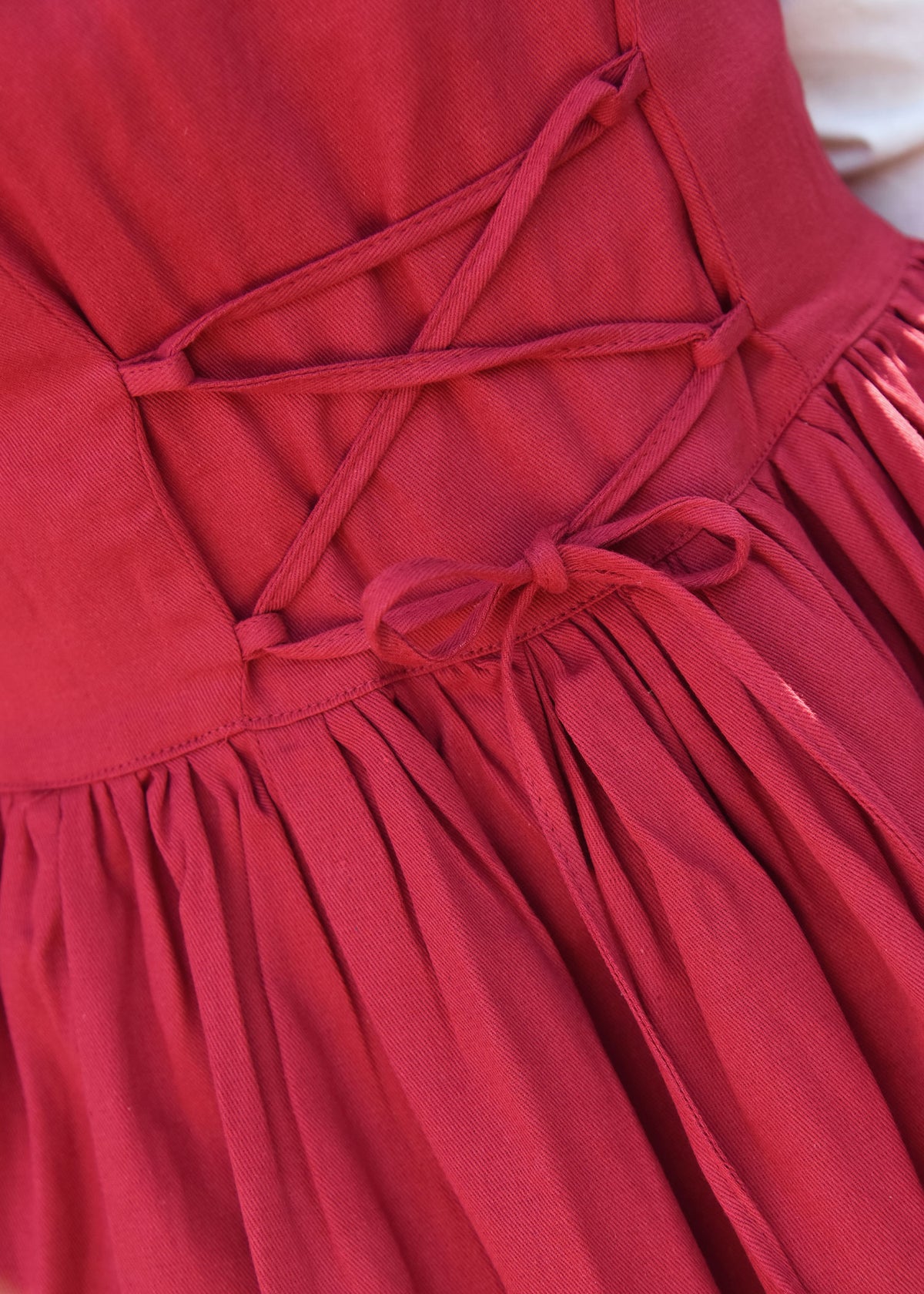 Mittelalter Überkleid mit Rückenschnürung
