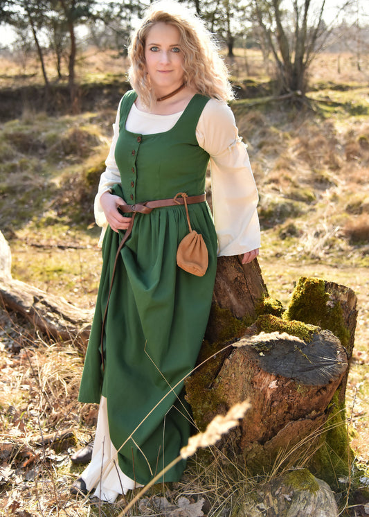Ärmelloses Mittelalterkleid, Trägerkleid