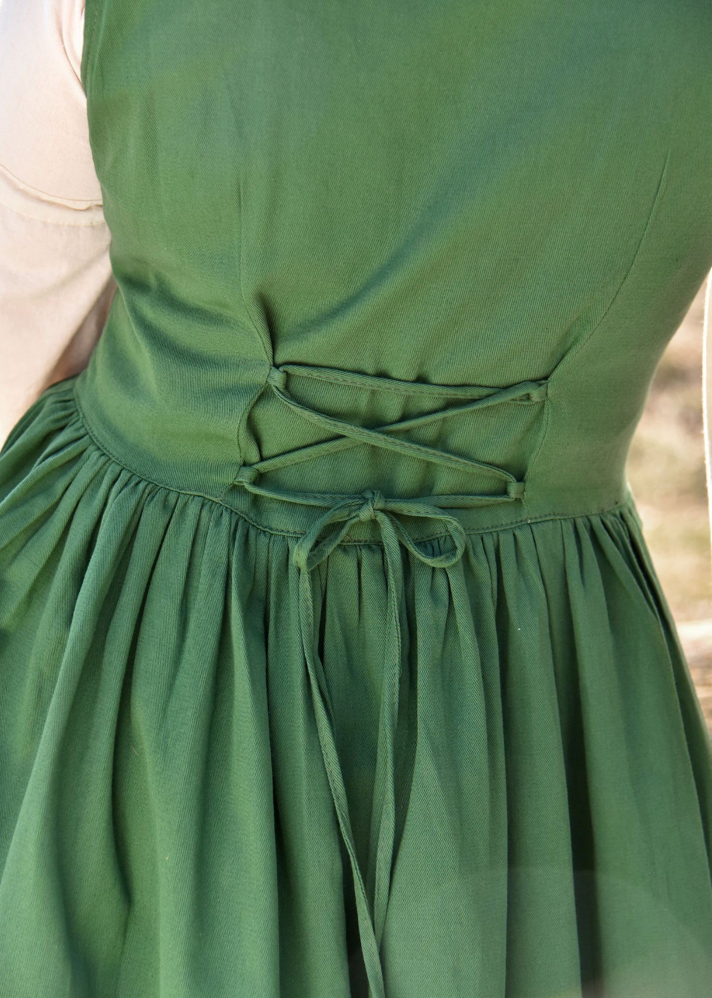 Ärmelloses Mittelalterkleid, Trägerkleid
