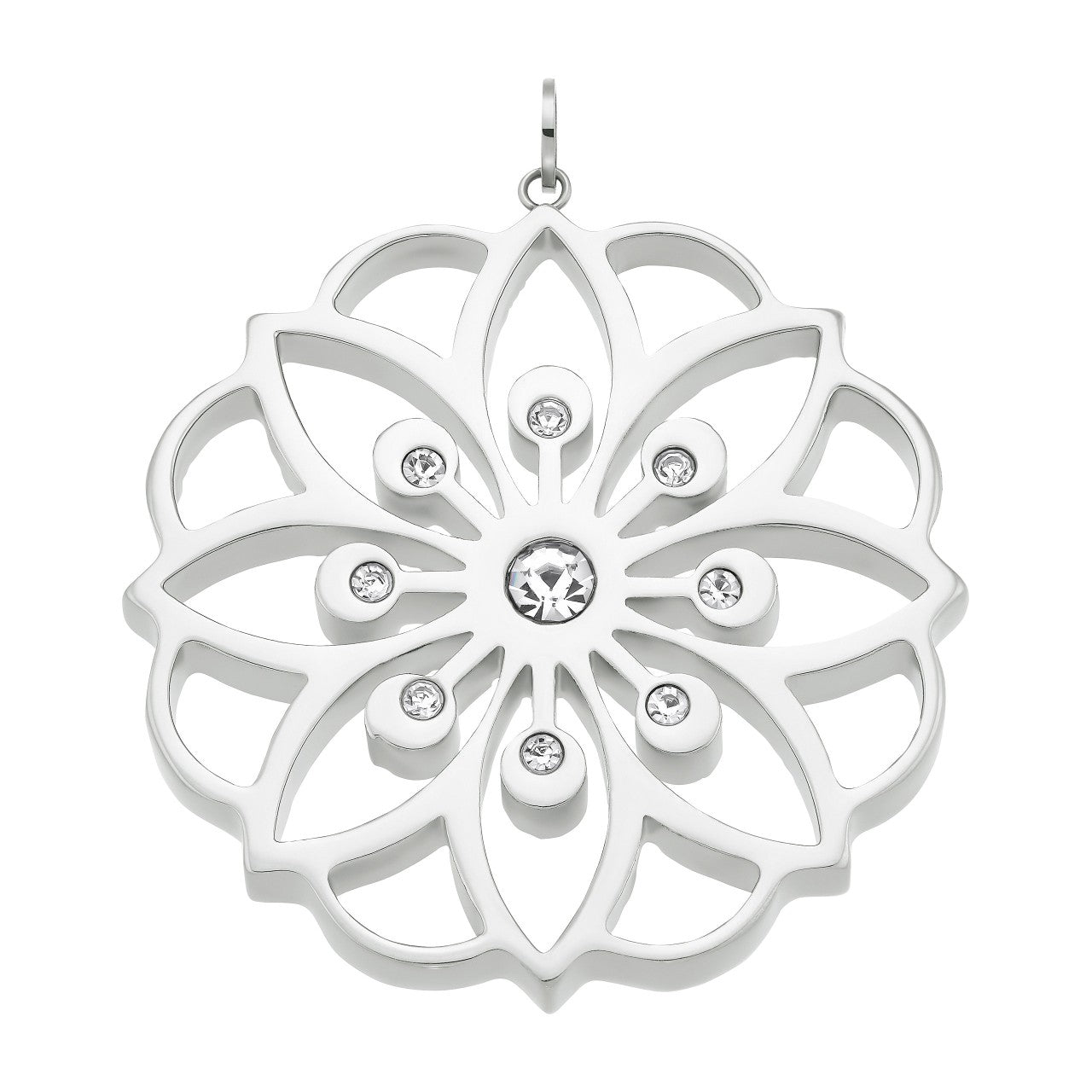 Filigraner Anhänger mit floralem Design – Zarte Eleganz für jeden Tag