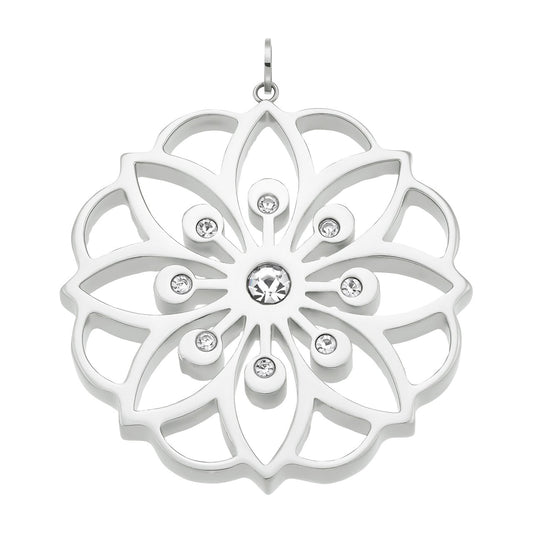 Filigraner Anhänger mit floralem Design – Zarte Eleganz für jeden Tag