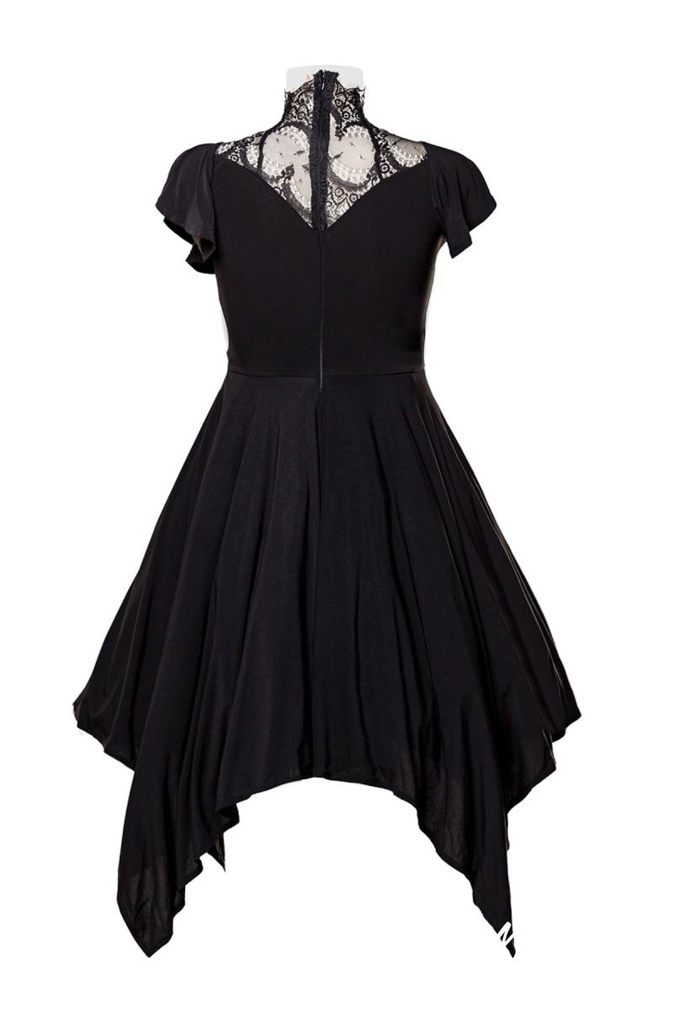 Kleid mit Spitzeneinsatz
