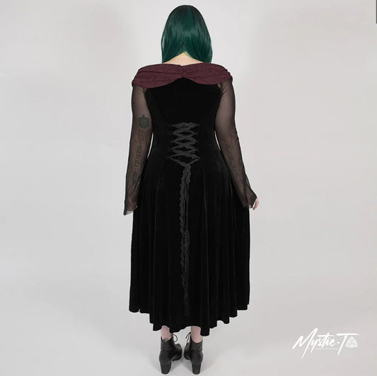 Punk Rave Kleid Haunted Grimoire