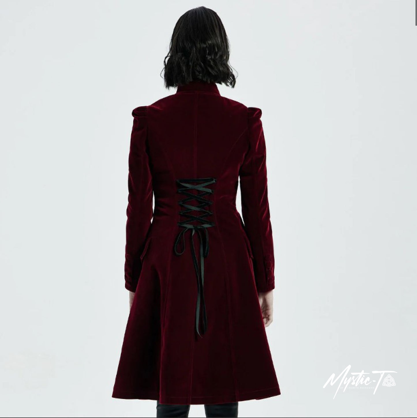 Punk Rave Mantel Mysterious Mayhem Red