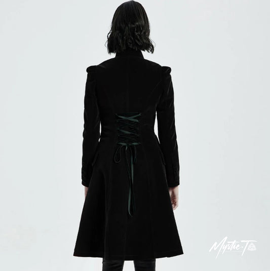 Punk Rave Mantel Mysterious Mayhem Schwarz