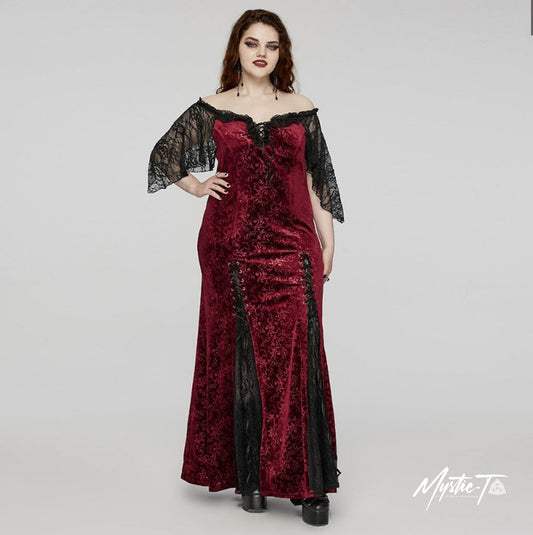 Punk Rave Kleid Nightfall Nympf
