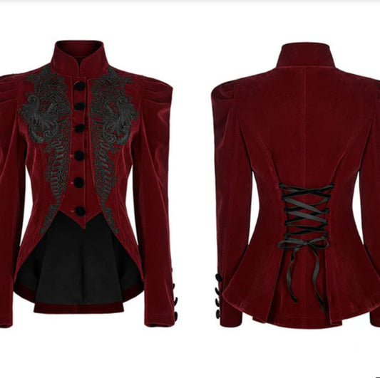 Punk Rave Jacke Pending the Moonlight Rot