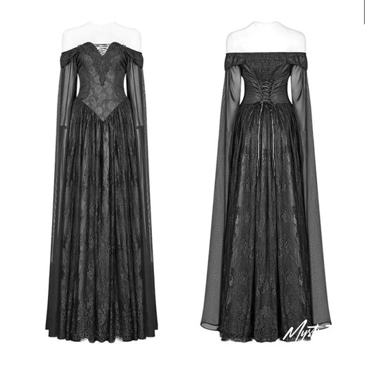 Punk Rave Kleid Wings of Wilvarin