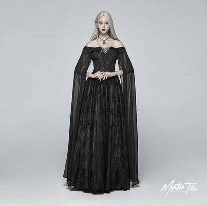 Punk Rave Kleid Wings of Wilvarin