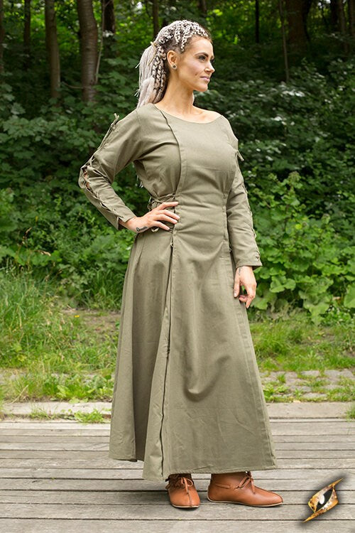 Priestess Dress  Grün