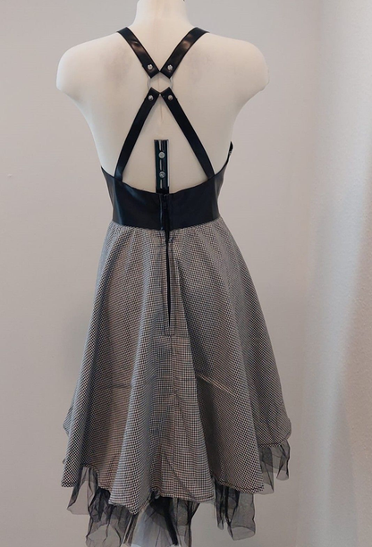Jelena Retro Kleid Gothic