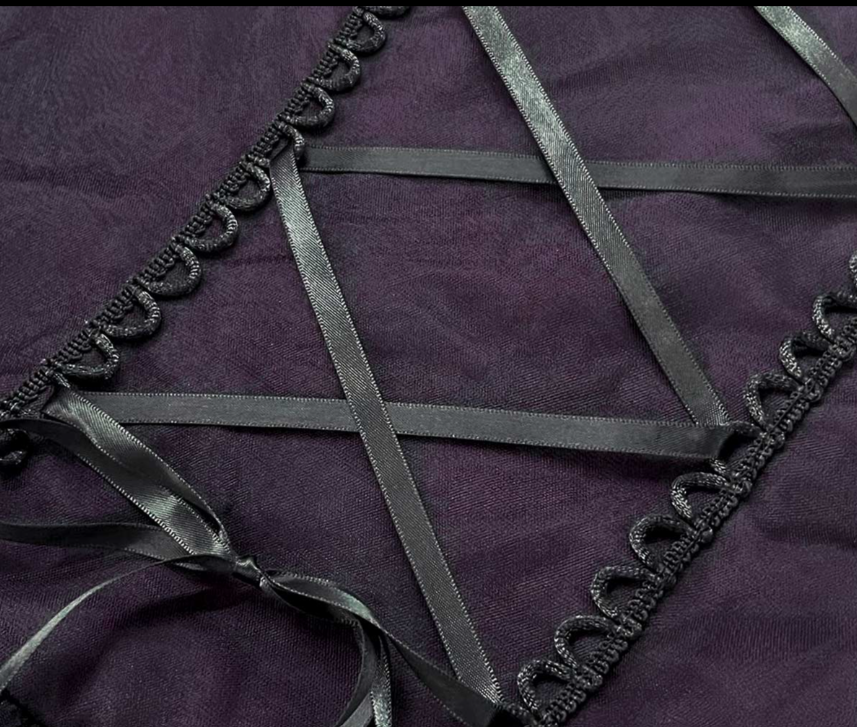 detail purple dress Mystic-T