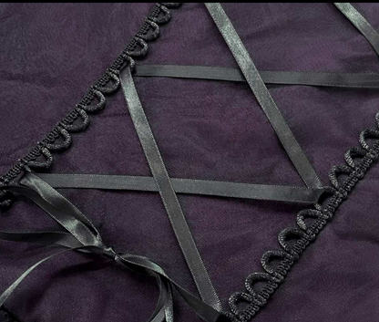 detail purple dress Mystic-T