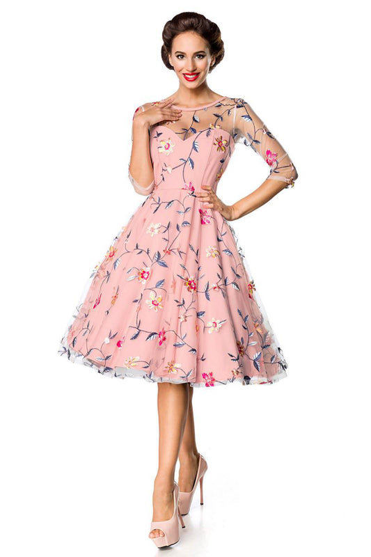 Belsira Premium Blumenkleid nur noch in M & 2XL