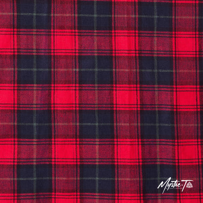 Lily Dress Red Tartan