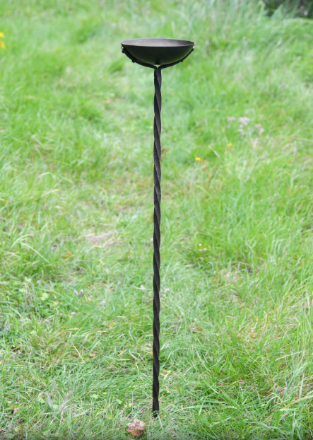 Oseberg Lampe, handgeschmiedet