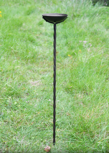 Oseberg Lampe, handgeschmiedet