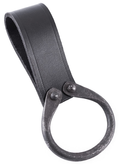 Leder Gürtelhalter für Axt bei LARP und Reenactment