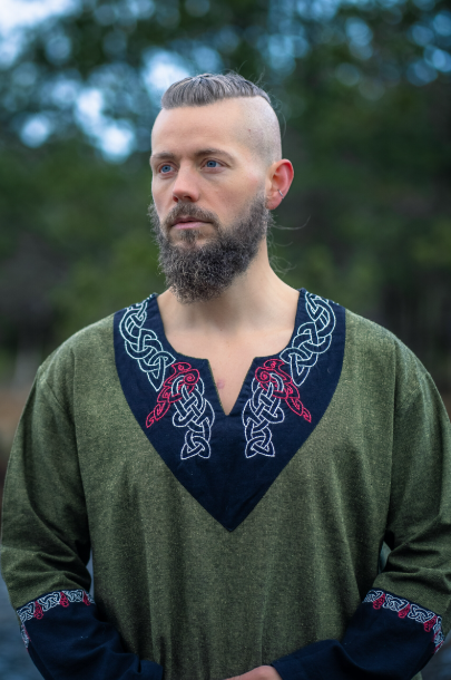 Wikinger Tunika Olive Unisex
