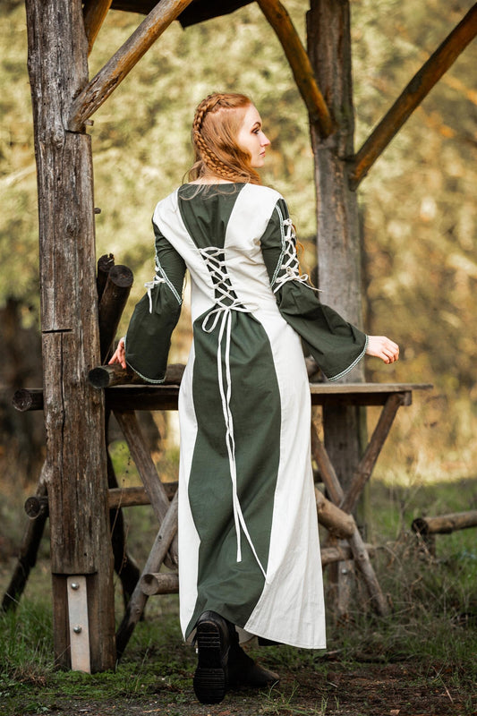 Mittelalter Kleid Amalia Grün