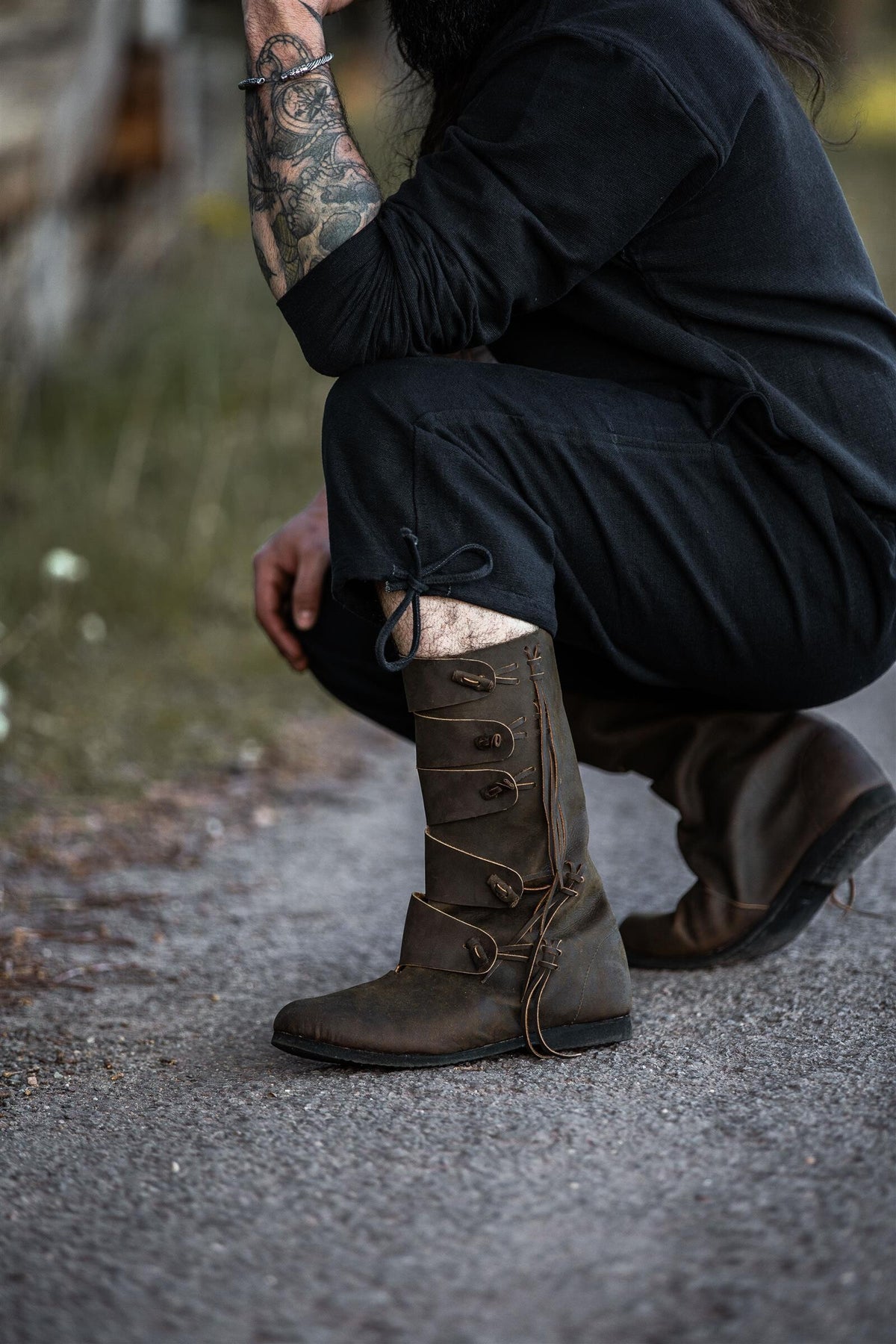 Baumwoll Kniebundhose für Mittelaltermärkte und LARP