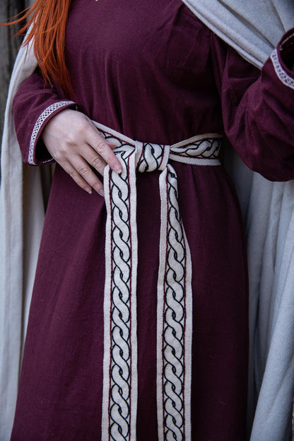 Wikinger-Stoffgürtel mit Ziermuster