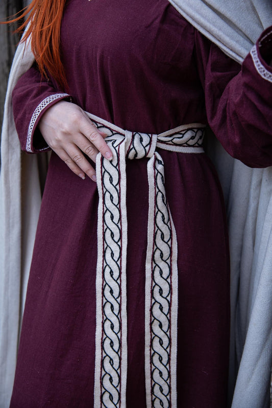 Wikinger-Stoffgürtel mit Ziermuster