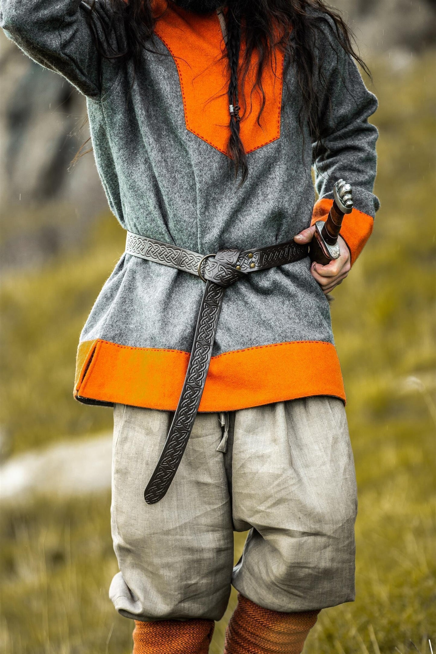 Mittelalter Leinenhose im Wikinger Stil